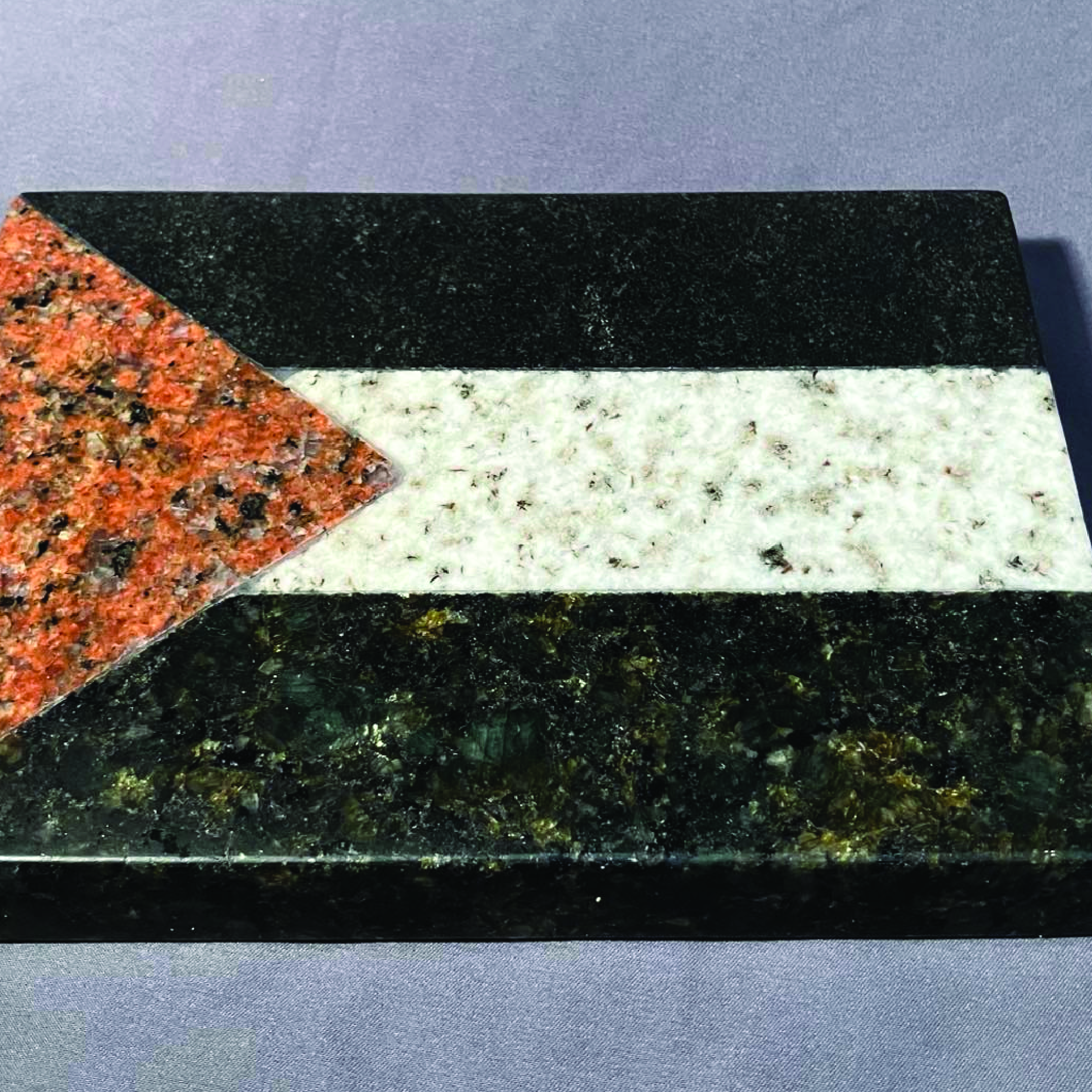 Granite Palestinian Flag $75.00