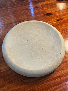 11" Minnesota Limestone Dish