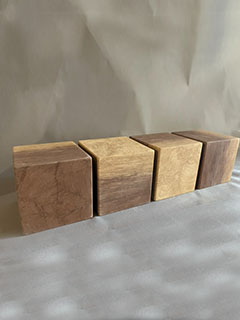 5" Two-Tone Sandstone Cubes