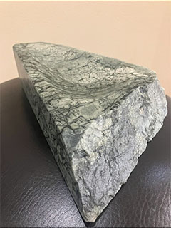 10” Jade Dish - One Side Honed