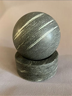 4" Swiss Quartzite Sphere