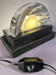 Granite and Marble Lamp